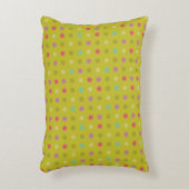 水玉模様の背景パターン アクセントクッション (正面(垂直))