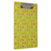 水玉模様の背景パターン クリップボード (右)