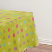 水玉模様の背景パターン テーブルクロス (インサイチュ)