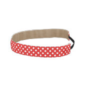 水玉模様の背景 アスレチックヘッドバンド (右)