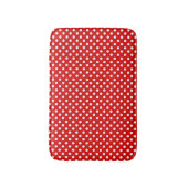 水玉模様の背景 バスマット (正面縦)