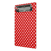 水玉模様の背景 ミニクリップボード (アングル2)