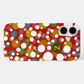 水玉模様の色パターカスタムンZ Case-Mate iPhoneケース (裏面 (横))
