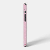 水玉模様の蝶々 iPhoneケース (左側面)
