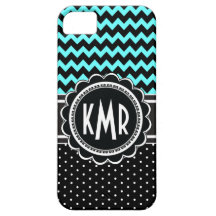 水玉模様の魅力のレトロのエレガントなシェブロンのモノグラム