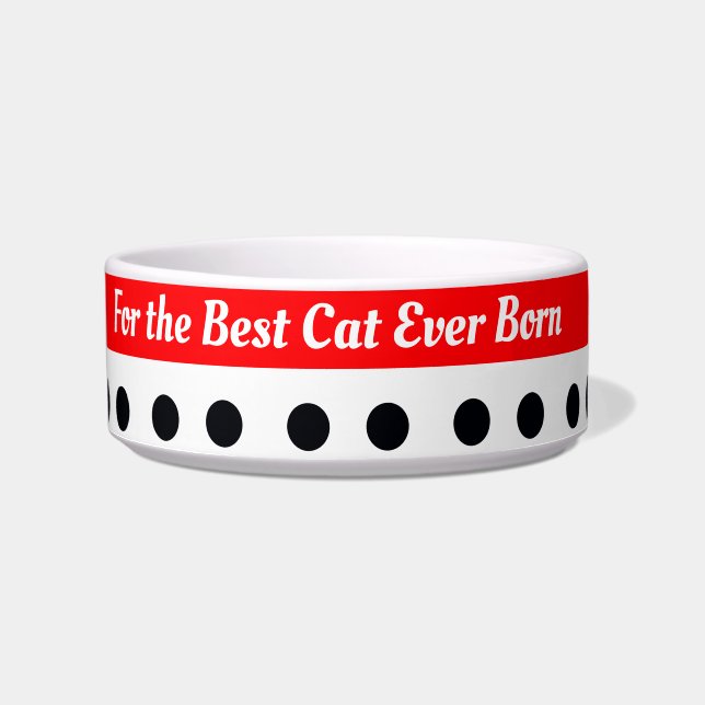 水玉模様アクセント ボウル (正面)