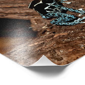 水玉模様カエル フォトプリント            (角)