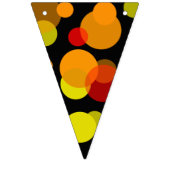 水玉模様カオスカラー2 +あなたのバックガー。 バンティングフラッグ (第2の旗)