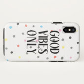 水玉模様カラフルグッドバイブのみ Case-Mate iPhoneケース (裏面(横))