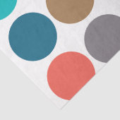 水玉模様カラフルベビーシャワー誕生日 薄葉紙 (詳細)