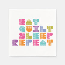 水玉模様キルトブロック文字引用文