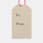 水玉模様ギフトラベル ギフトタグ (裏面)