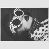 水玉模様グラムロックスターデクページ 薄葉紙 (正面)