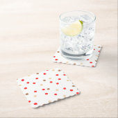 水玉模様コースター ペーパーコースター (インサイチュ)