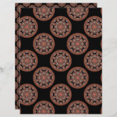 水玉模様サファリサンセットボヘミアンスター秋曼荼羅 (正面/裏面)