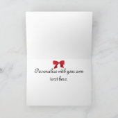 水玉模様サンキューカード サンキューカード (内部)