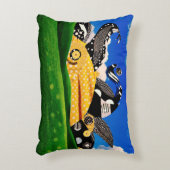 水玉模様サン！ アクセントクッション (正面(垂直))