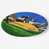 水玉模様サン！ ペーパープレート (アングル)