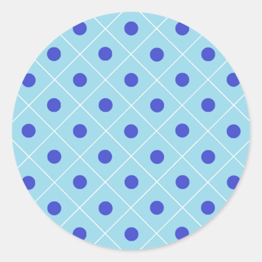 水玉模様シール ラウンドシール (正面)