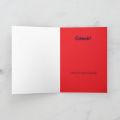 水玉模様ジョージハッピーインディペンデンスデイ カード (内部)