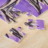 「水玉模様スカート」パズル ジグソーパズル (側面)