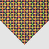 水玉模様スクウェアハロウィーンパンプキンパターン 薄葉紙 (詳細)