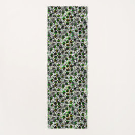 水玉模様スクライブルプリント ヨガマット