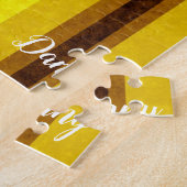 水玉模様ストライプジグソーパズルデイジー ジグソーパズル (側面)