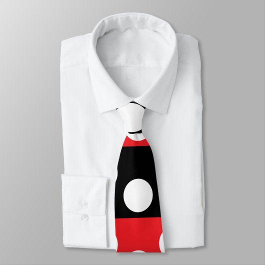 水玉模様ストライプパターン ネクタイ (タイ)