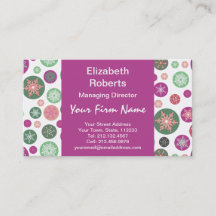 水玉模様スノーフレークレトロクリスマスホリデー