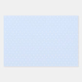 水玉模様スリーブルースラッピング紙シート ラッピングペーパーシート (正面2)