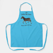 水玉模様ゼブライングリッシュパブ エプロン (正面)