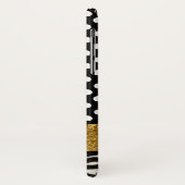 水玉模様ゼブラエレガント模様モノグラム Case-Mate iPhoneケース (裏面/左)