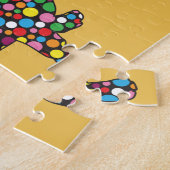 水玉模様ダシュント ジグソーパズル (側面)