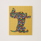 水玉模様ダシュント ジグソーパズル (縦)