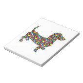 水玉模様ダシュント ノートパッド (回転)