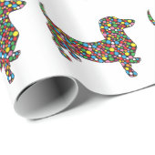 水玉模様ダシュント ラッピングペーパー (ロールコーナー)