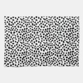 水玉模様ダルマチア101 キッチンタオル (横)