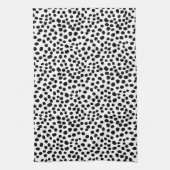 水玉模様ダルマチア101 キッチンタオル (縦)