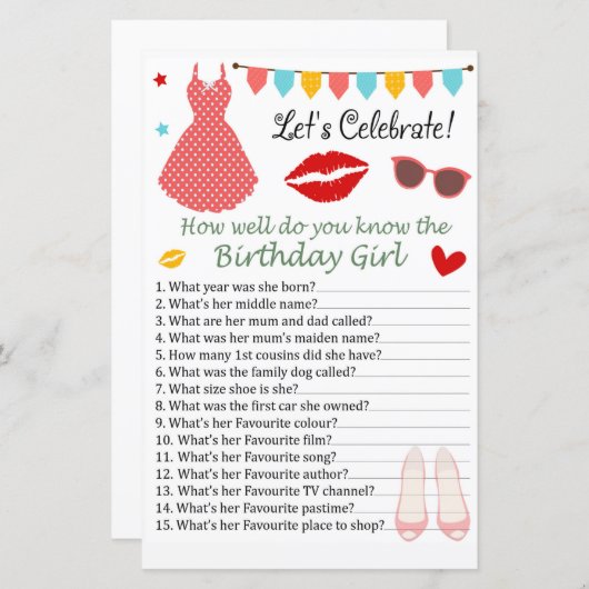 水玉模様ドレスどのくらいよく誕生日を知っている (正面/裏面)