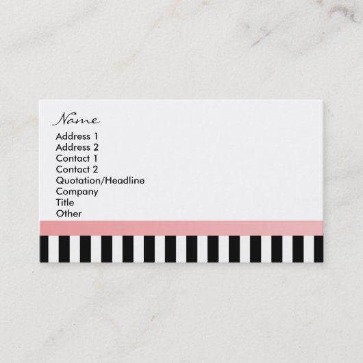 水玉模様バイク（贈答用） 2 名刺 (正面)