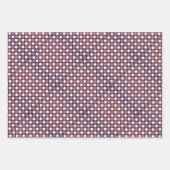 水玉模様パターンギフトラップ ラッピングペーパーシート (正面)