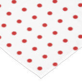 水玉模様パターンクラシックなレトロのスタイルのテーブルクロス テーブルクロス (アングル)