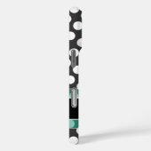 水玉模様パターン（モノグラム） Case-Mate iPhoneケース (裏面 / 右)