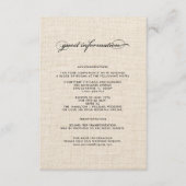 水玉模様パタ結婚ーン詳細カード エンクロージャーカード (正面)