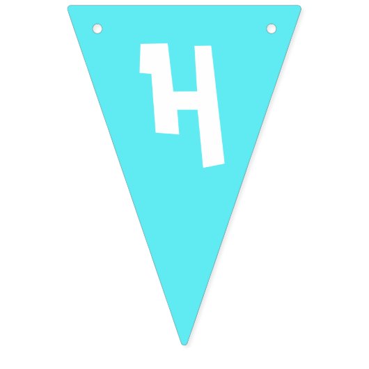 水玉模様パーティーハットハッピーバースデーお祝い バンティングフラッグ (第2の旗)