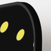 水玉模様ピックボールパドル ピックルボールラケット (左詳細)