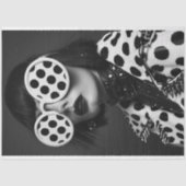 水玉模様ファッション用品 薄葉紙 (正面)