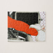 水玉模様フラッパー ジグソーパズル (横)