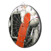 水玉模様フラッパー ダーツボード (正面右)